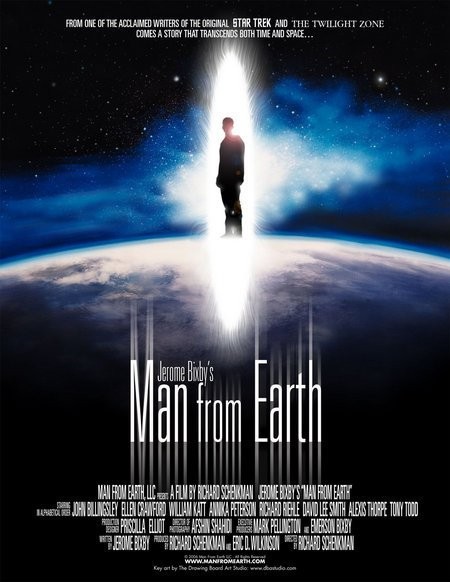 Постер к Человек с планеты Земля / The Man from Earth (2007) MP4 [PSP]