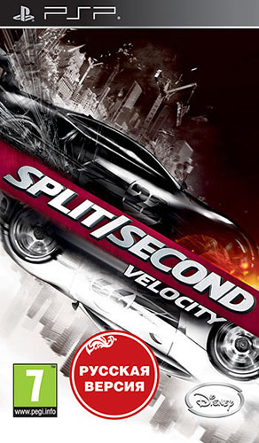 Постер к [PSP] Split/Second​: Velocity (Patched) [RUS] торрент