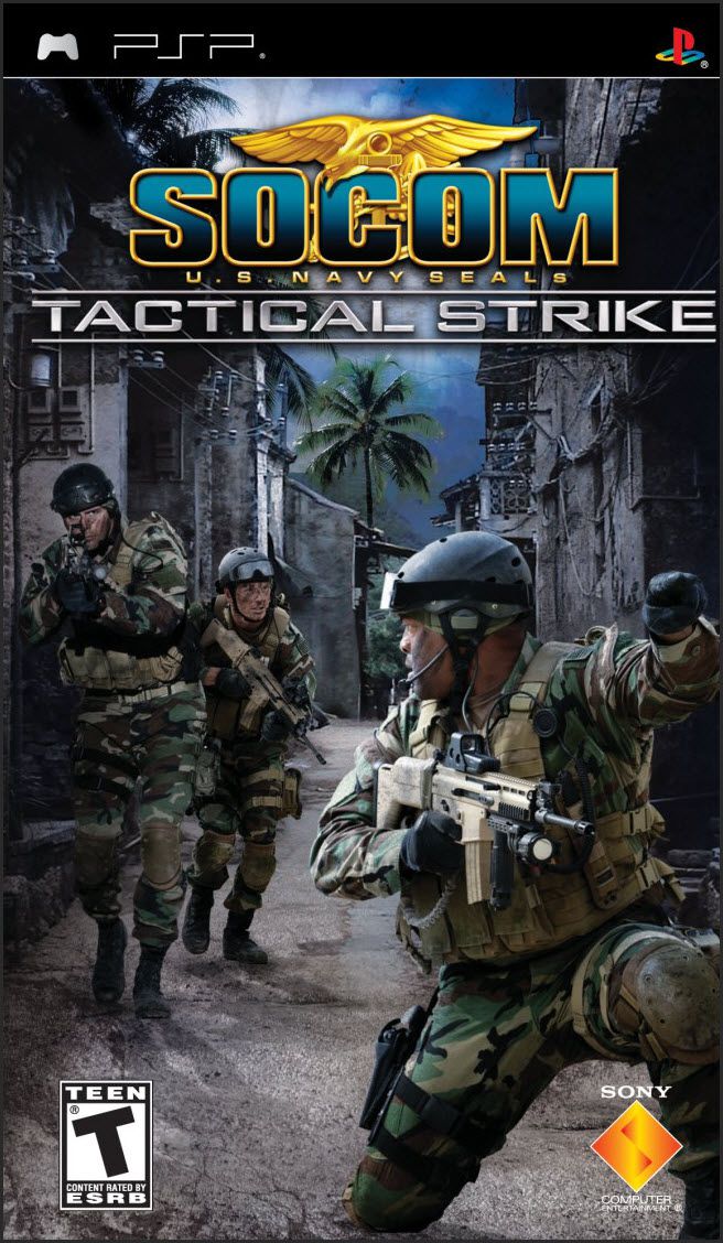 Постер к PSP] SOCOM: U.S. Navy SEALs Tactical Strike [EN] 2007