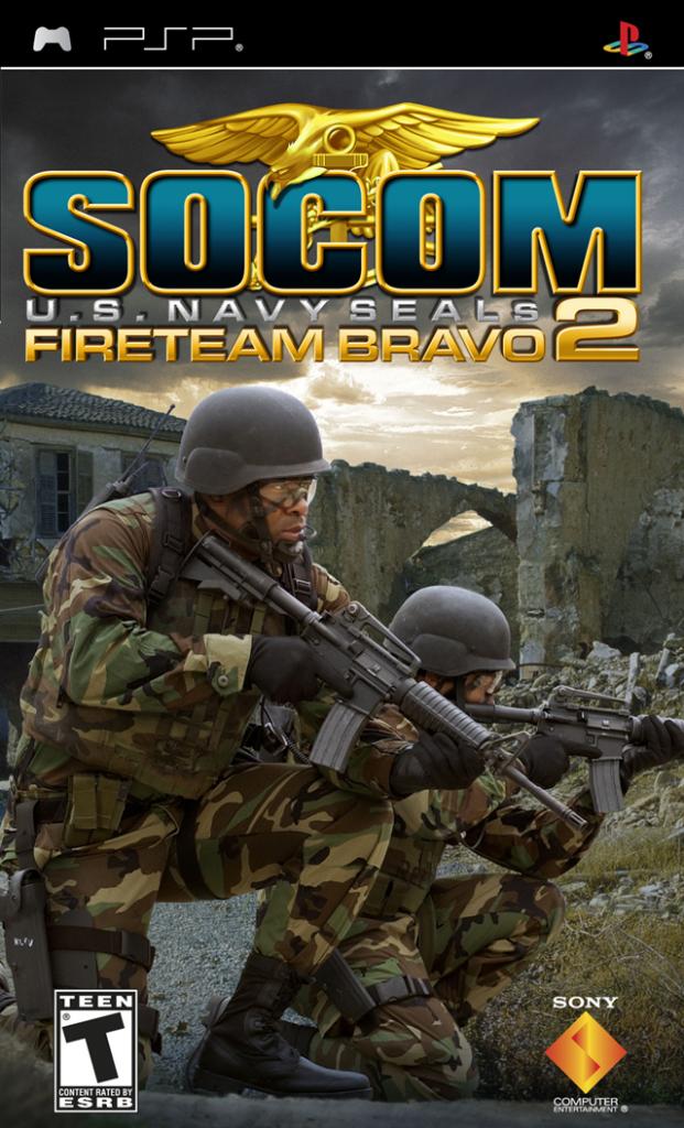 Постер к [PSP] SOCOM: ...Navy Seals Fireteam Bravo 2 (RUS)