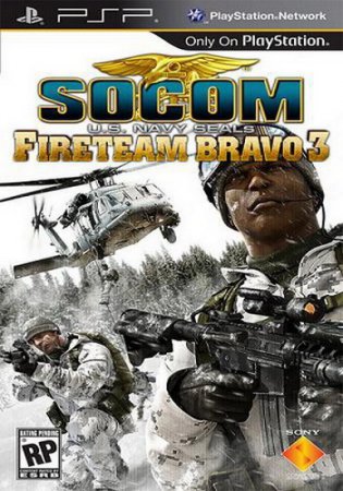 Постер к [PSP] SOCOM: U.S. Navy SEALs Fireteam Bravo 3 [RUS]